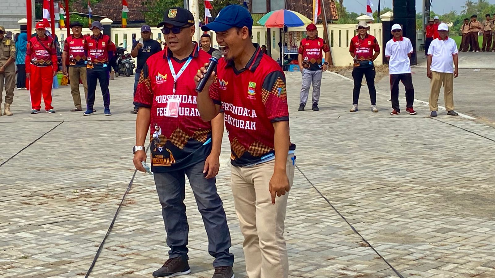 Semarak HUT RI ke-80 tingkat Kecamatan Pebayuran mempersembahkan PORSENDAKA (Pekan Olahraga, Seni, Budaya dan Pramuka) Tahun 2025